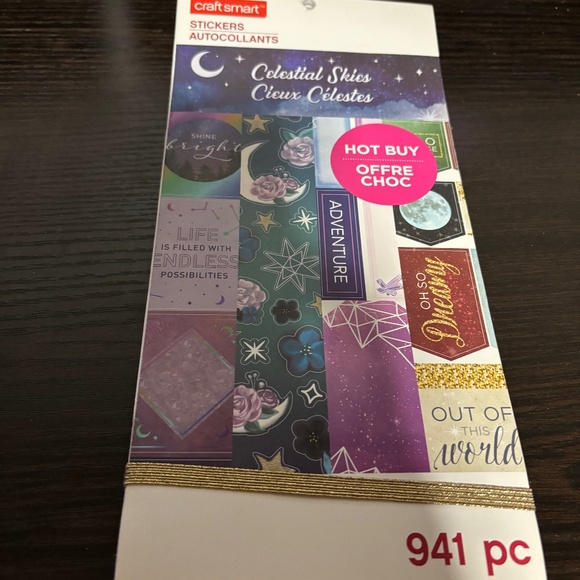Celestial Skies 941 piece Sticker Scrapbooking Sticker pack - Picture 1 of 3